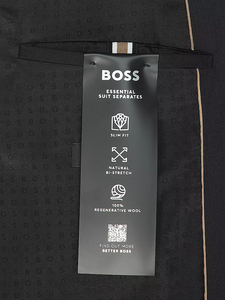 BOSS | Sakko Slim Fit H-HUGE | dunkelblau