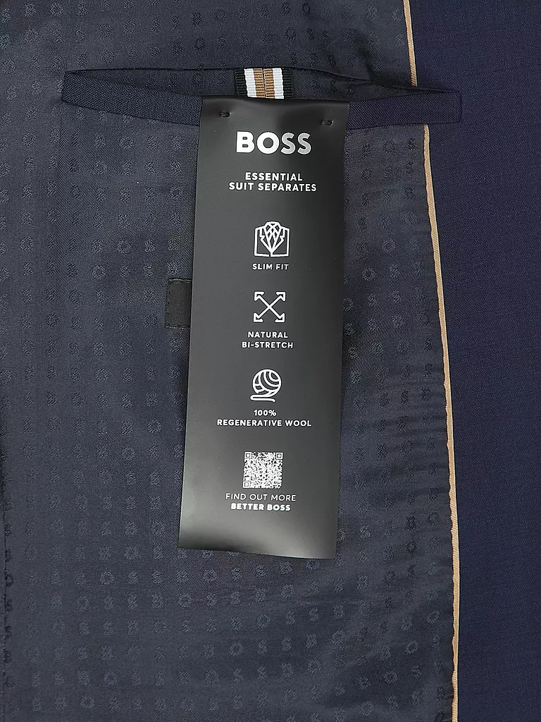 BOSS | Sakko Slim Fit H-HUGE | blau