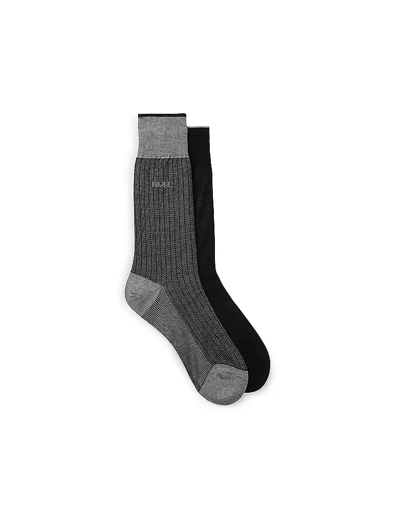 BOSS | Socken 2-er Pkg black | schwarz