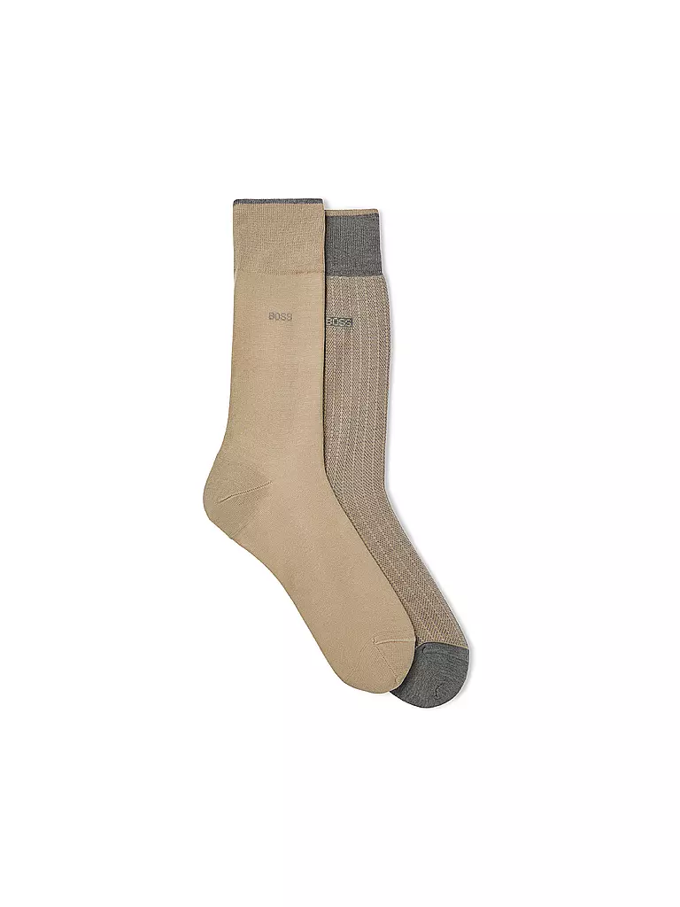 BOSS | Socken 2-er Pkg medium grey | grau