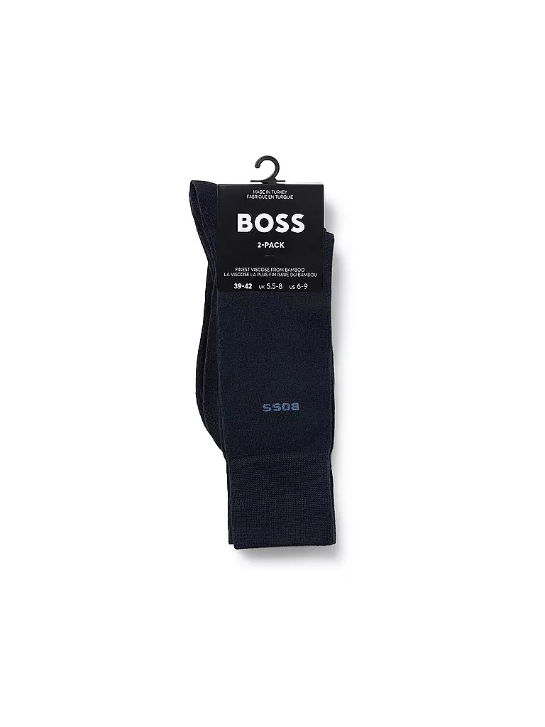 BOSS | Socken 2-er Pkg. dark blue | dunkelblau