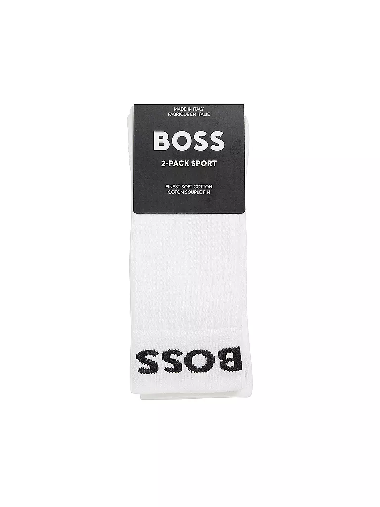 BOSS | Socken 2-er Pkg. white | weiss