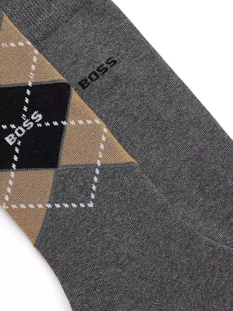 BOSS | Socken 2er Pkg medium grey | dunkelblau