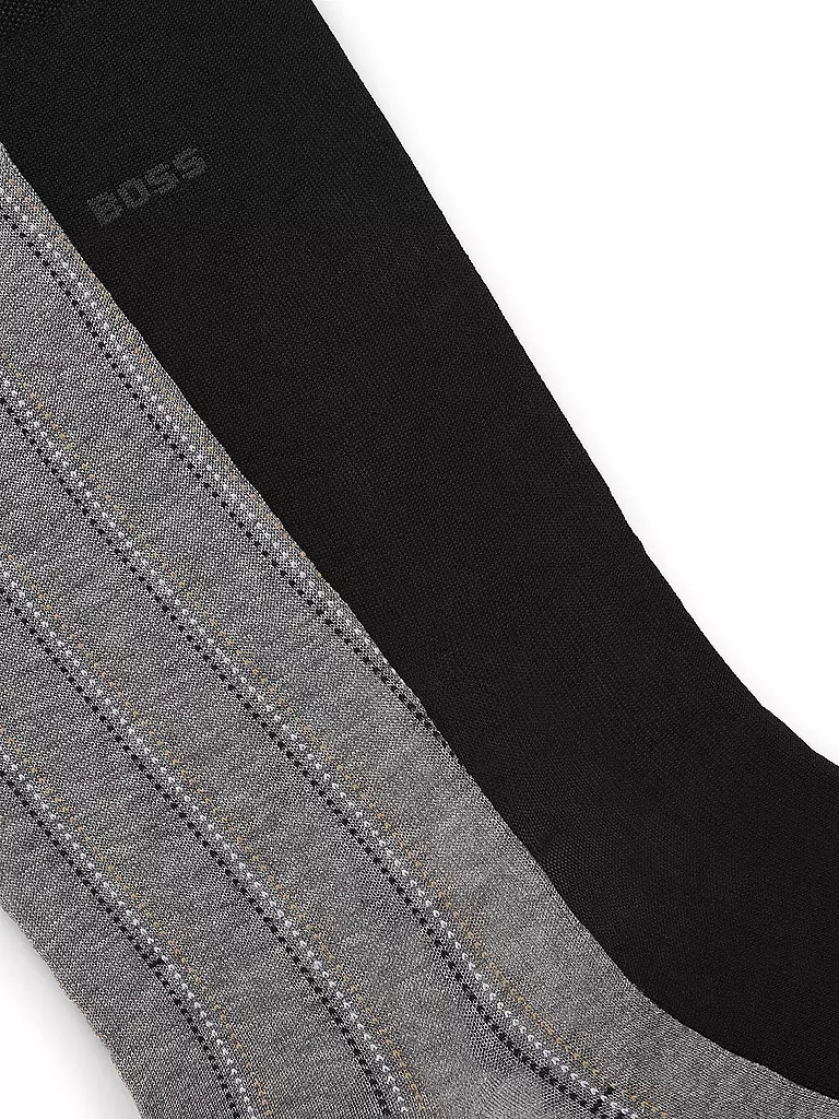 BOSS | Socken 2er Pkg medium grey | dunkelblau