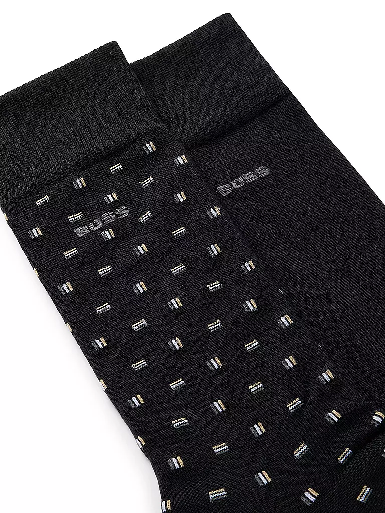 BOSS | Socken 2er Pkg. black | schwarz