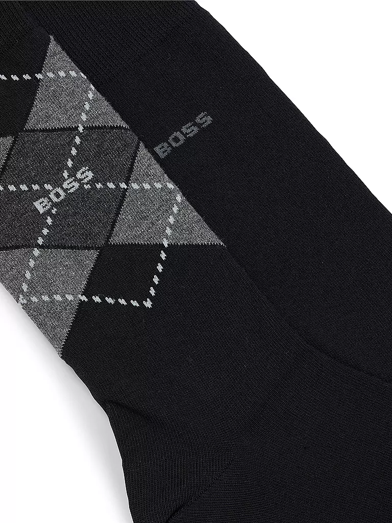 BOSS | Socken 2er Pkg. black | schwarz