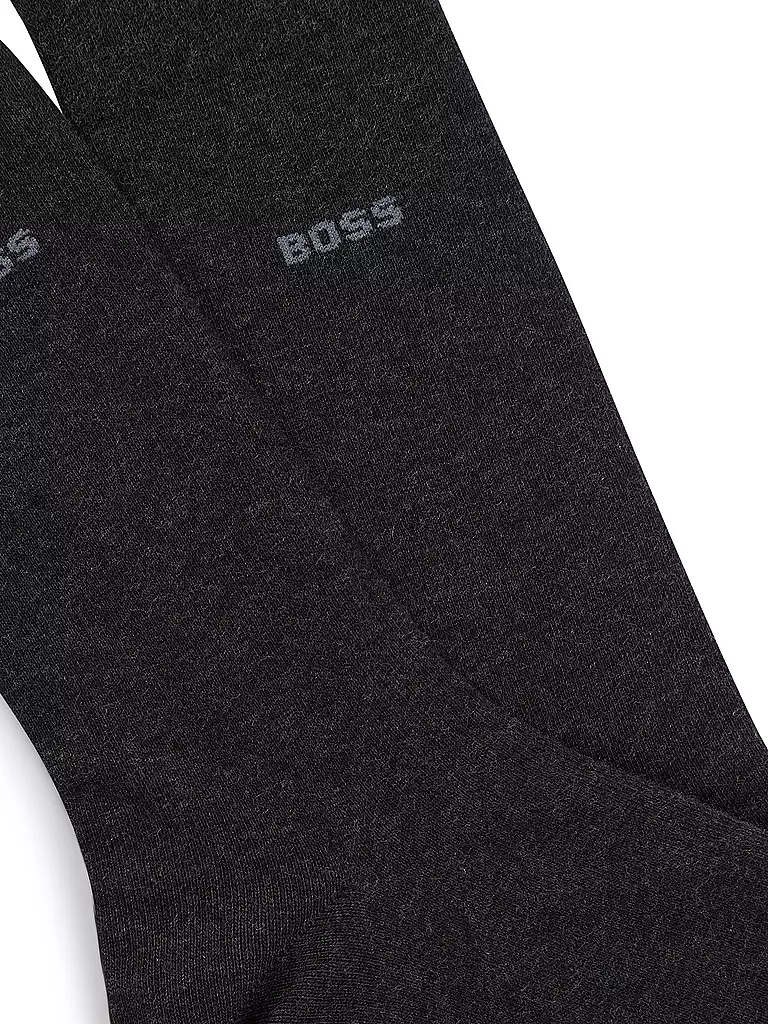 BOSS | Socken 2er Pkg. charcoal | grau