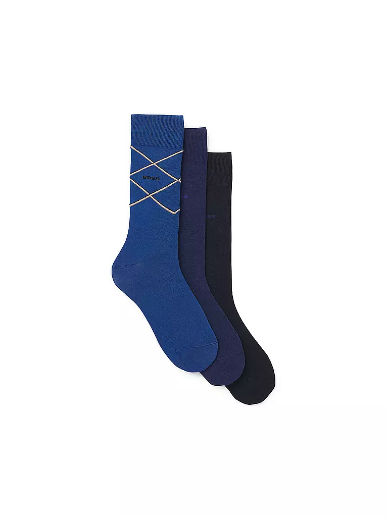 BOSS | Socken 3er Pkg. dark blue | dunkelblau