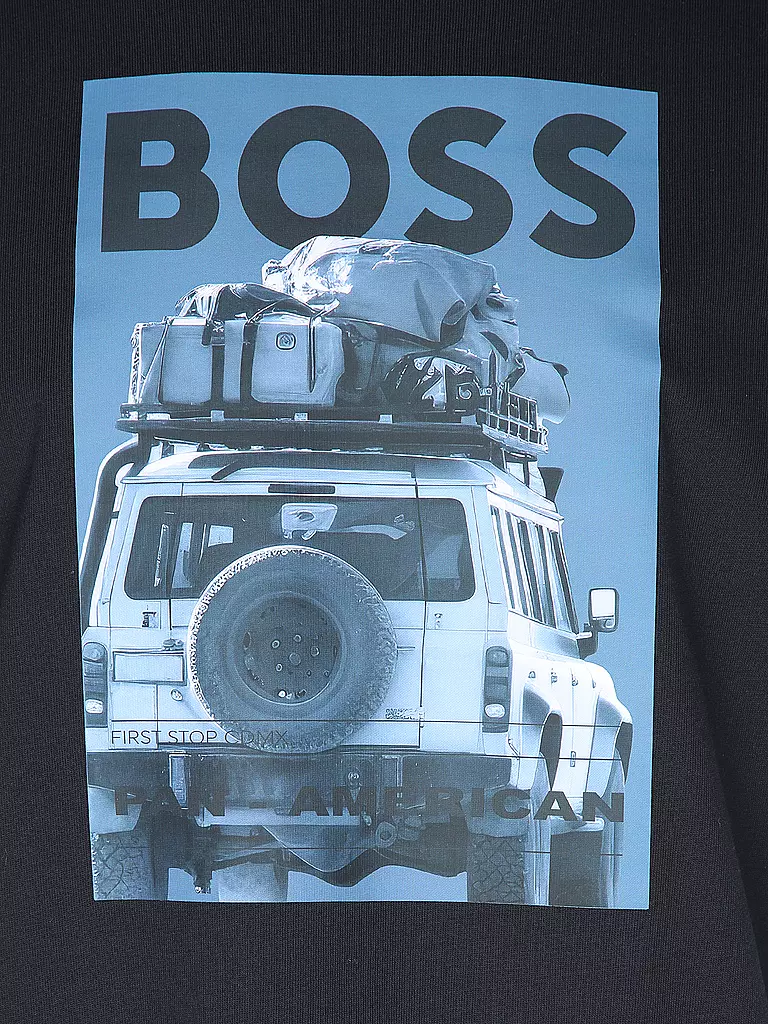 BOSS | T-Shirt TE_MEXTOUR | blau