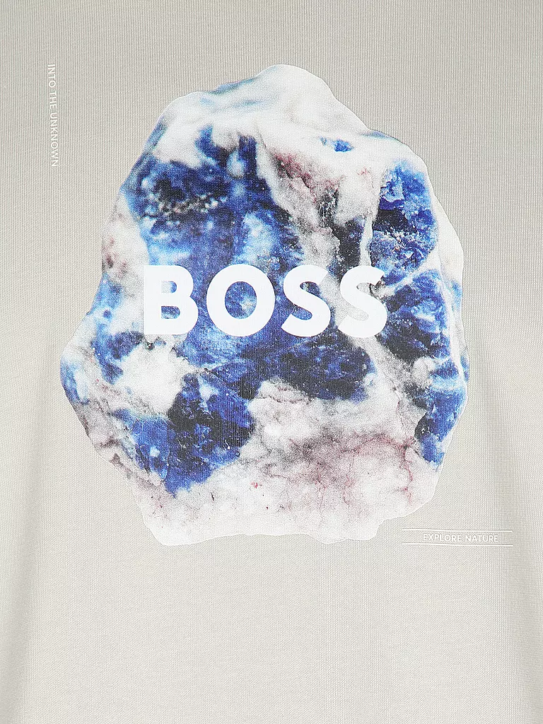 BOSS | T-Shirt TE_MOON | grau