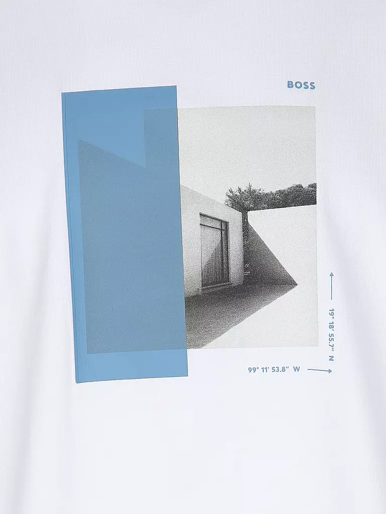 BOSS | T-Shirt TE_BARRAGAN | weiss