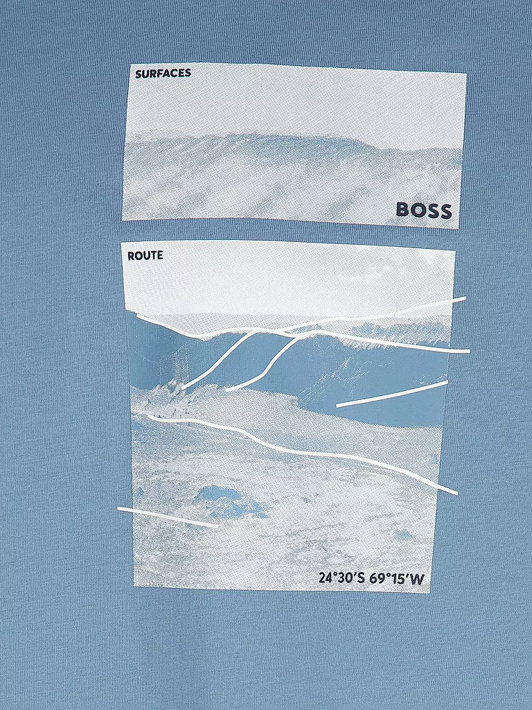 BOSS | T-Shirt TE_DUNE  | hellblau