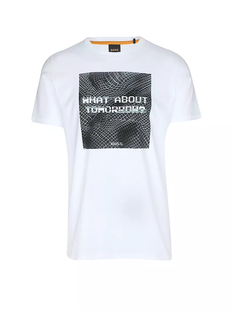 BOSS | T-Shirt TEMESSAGE | weiss