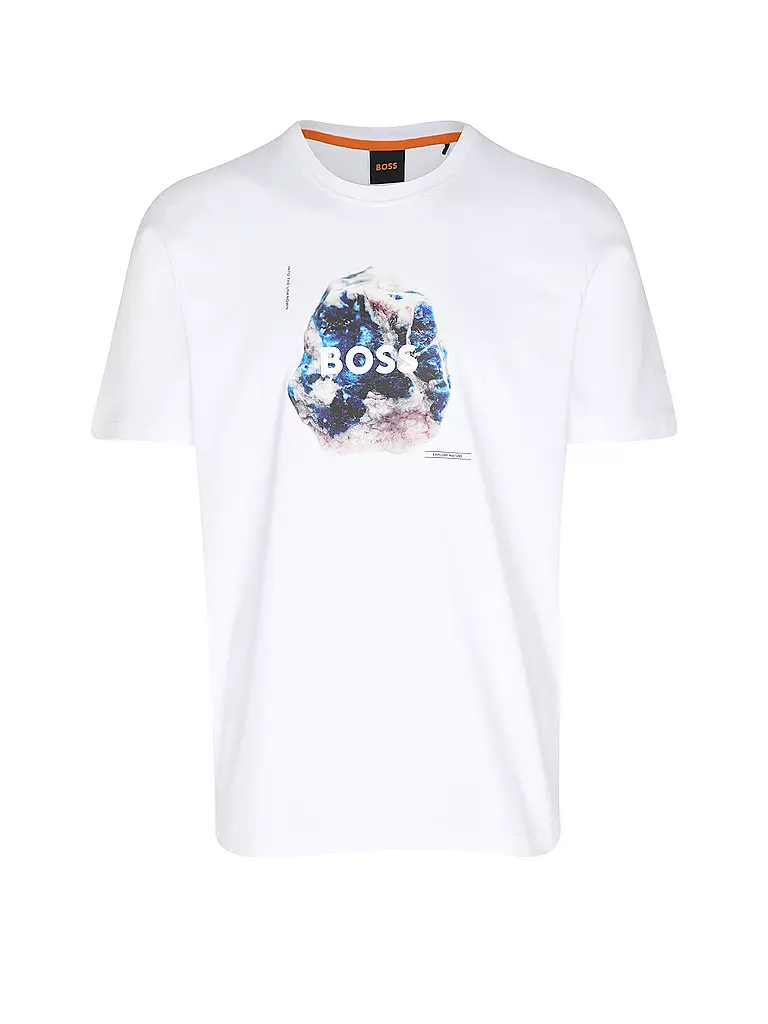 BOSS | T-Shirt TE_MOON  | weiss