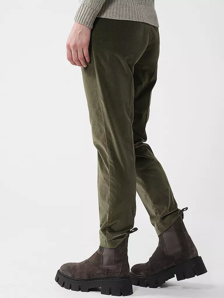 BRAX | Chino 7/8 MARON S | dunkelrot