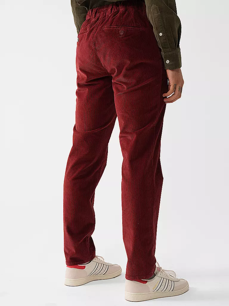 BRAX | Cordhose FABIO JOG | rot