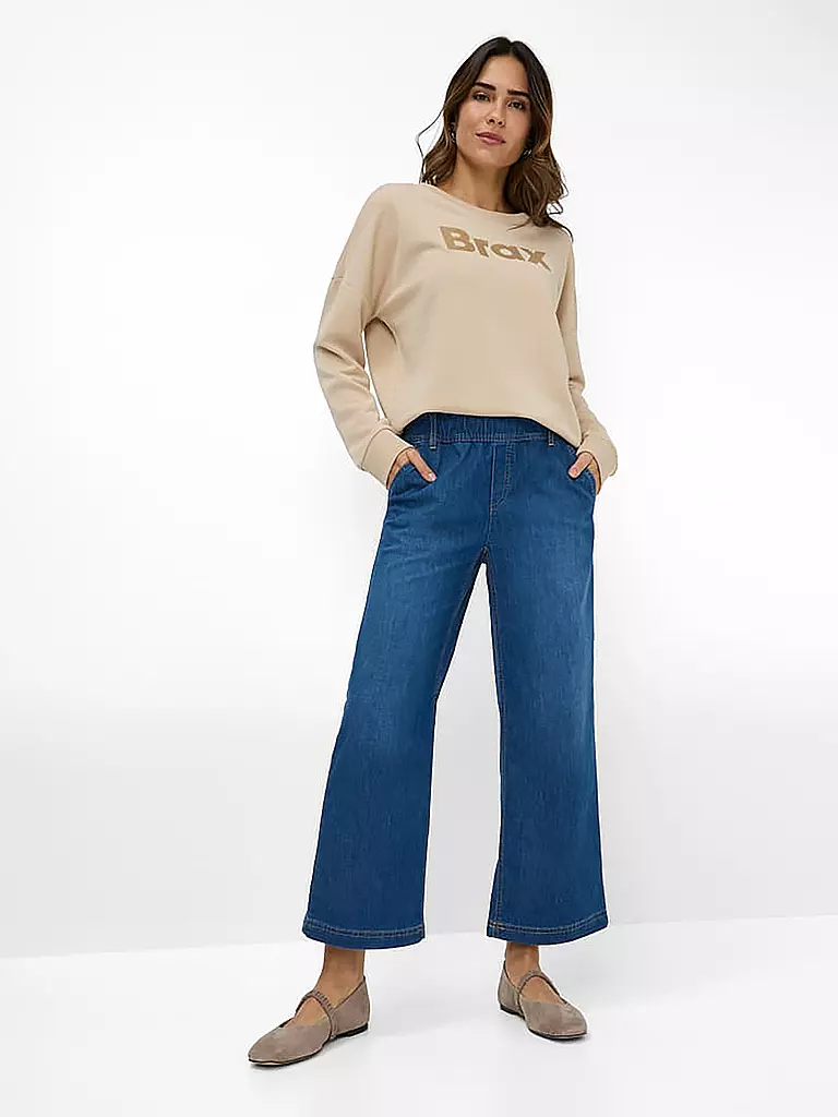 BRAX | Jeans Wide Leg MAINE S 7/8 | blau