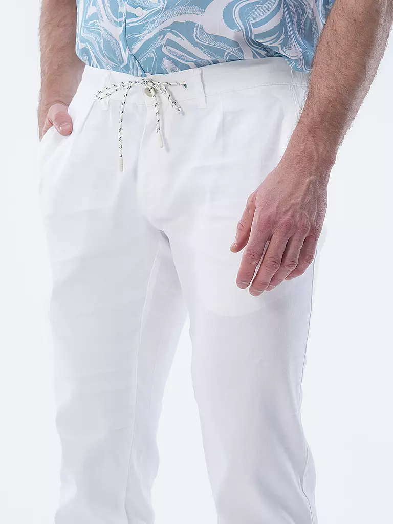 BRAX | Leinenhose Modern Fit FABIO K | dunkelblau