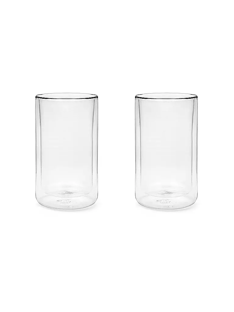 BREDEMEIJER | Doppelwandiges Glas 2er-Set 2X0,4L SAN REMO  | transparent