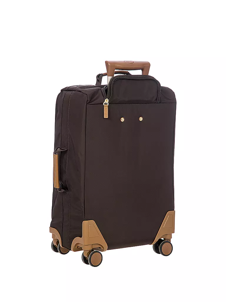 BRICS | Trolley X Travel 55cm Brown | creme