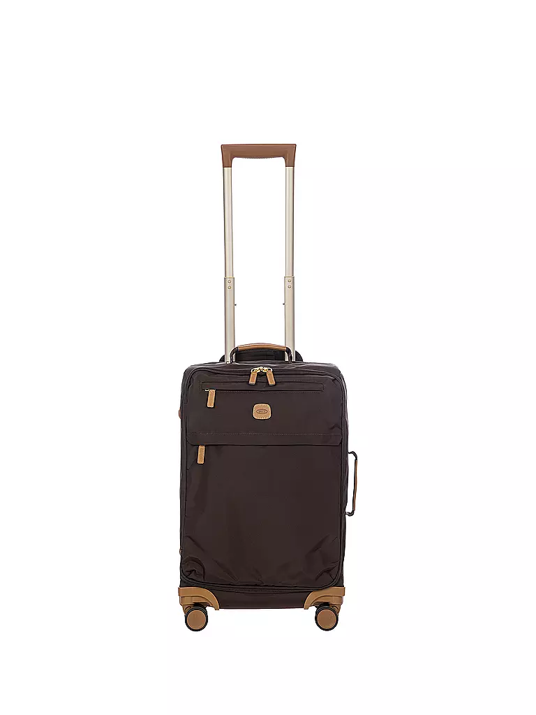 BRICS | Trolley X Travel 55cm Brown | creme