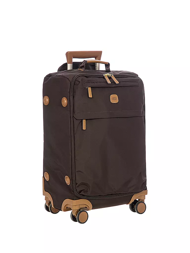 BRICS | Trolley X Travel 55cm Brown | creme