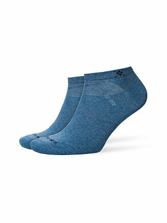 BURLINGTON | Herren Sneaker Socken EVERYDAY 2-er Pkg. 40-46 light jean