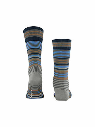 BURLINGTON | Herren Socken STRIPE 40-46 dark grey