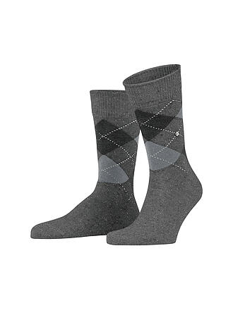 BURLINGTON | Herren Socken DUNDEE 40-46 carbon mel