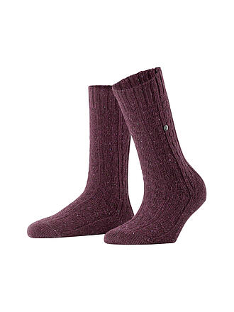 BURLINGTON | Damen Socken TWEED TALES 36-41carbon merlot