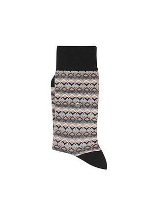 BURLINGTON | Damen Socken MODERN FAIR ISLE 36-41 black