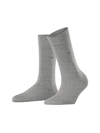 BURLINGTON | Damen Socken BLOOMSBURY 36-41 light grey