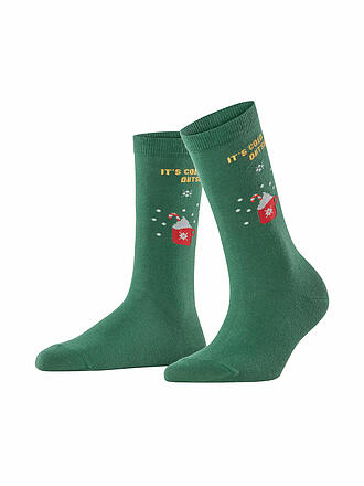 BURLINGTON | Damen Socken COLD OUTSIDE 36-41 eucalyptus