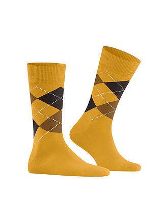 BURLINGTON | Herren Socken EDINBURGH solar