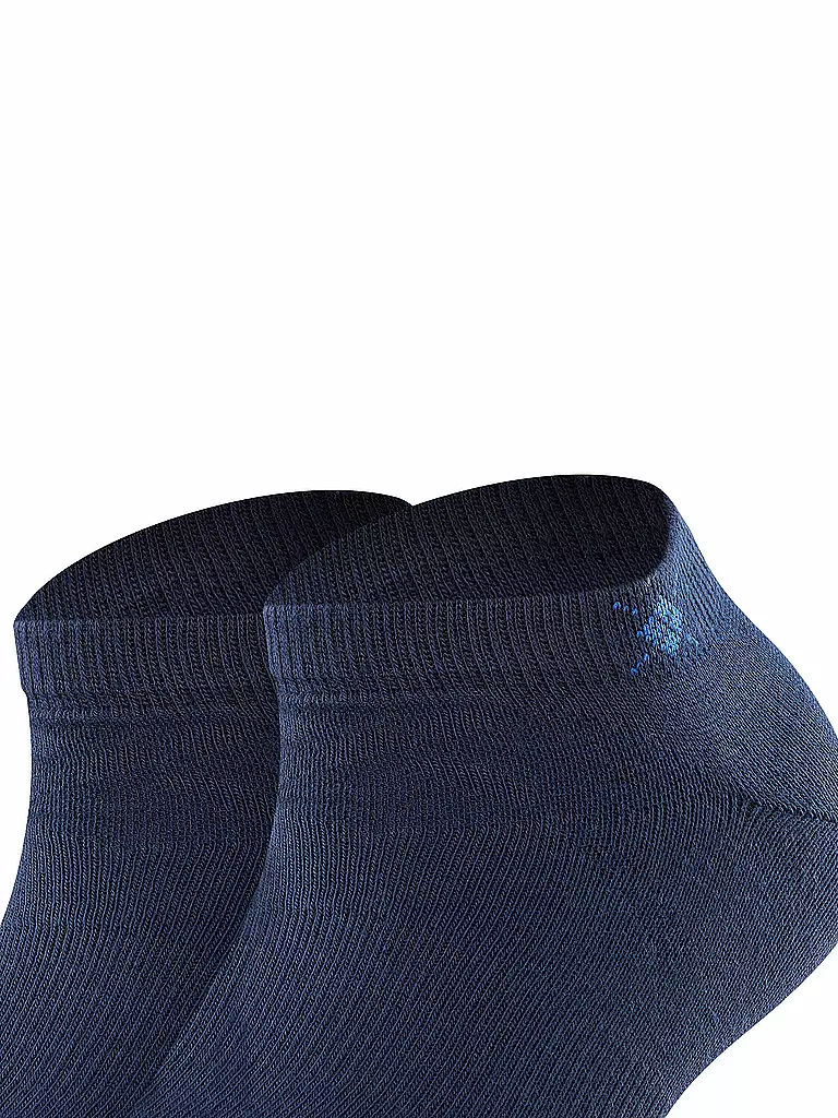 BURLINGTON | Damen Sneaker-Socken 2er Pkg. EVERYDAY 36-41 marine | blau