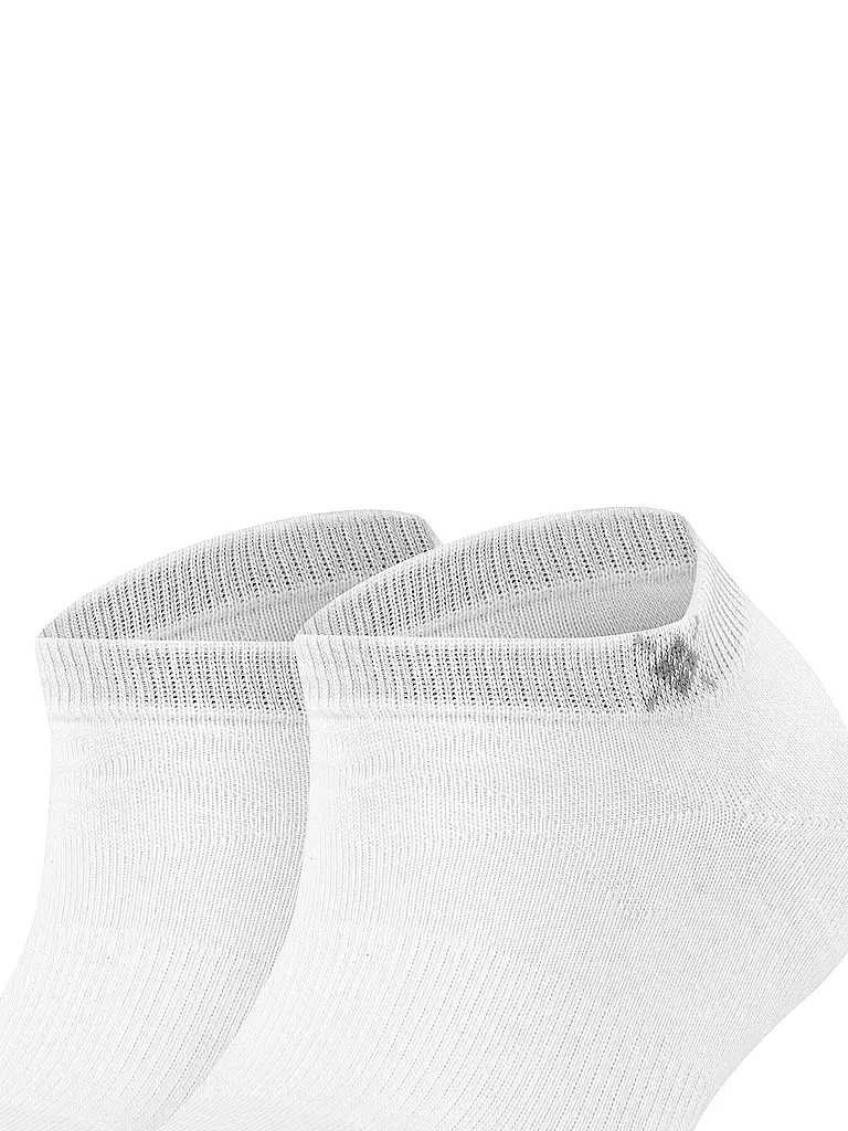 BURLINGTON | Damen Sneaker-Socken 2er Pkg. EVERYDAY 36-41 white | weiss