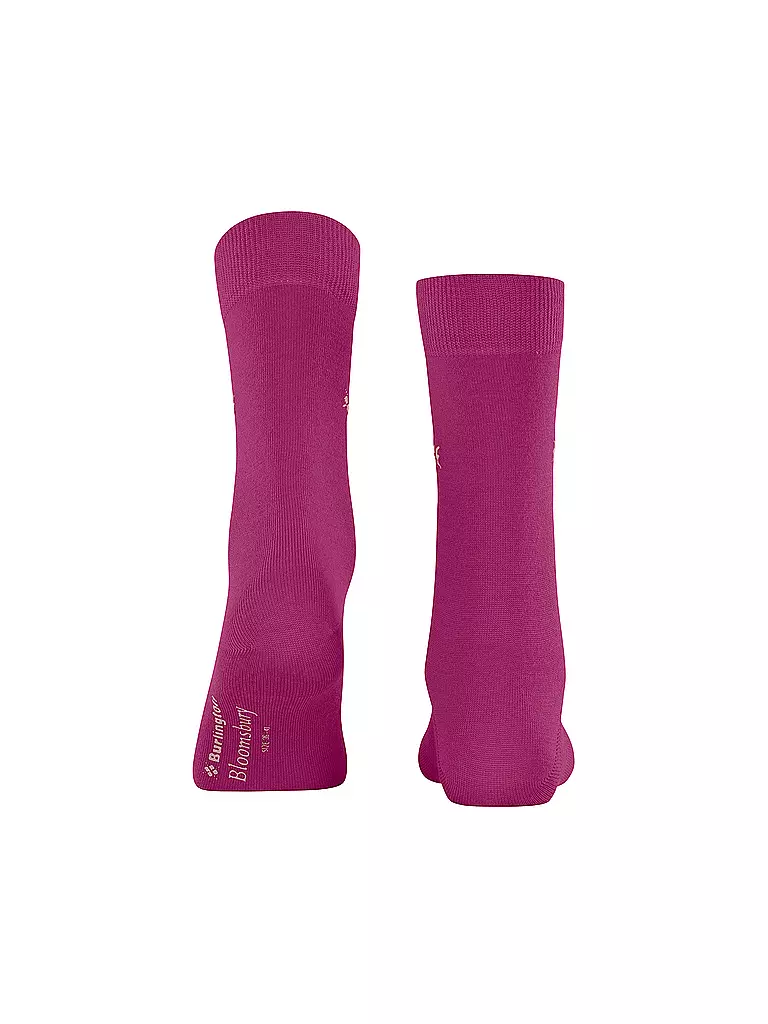 BURLINGTON | Damen Socken BLOOMSBURY 36-41 berry | pink