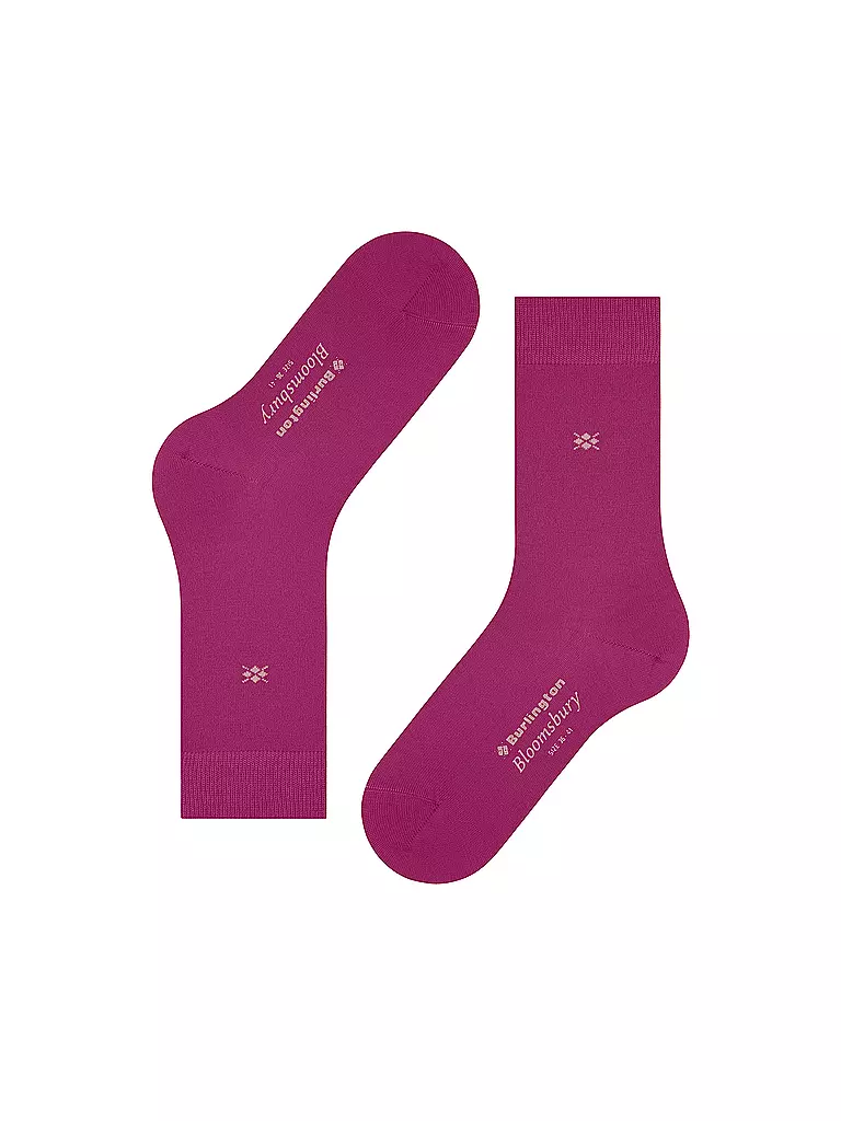 BURLINGTON | Damen Socken BLOOMSBURY 36-41 berry | pink