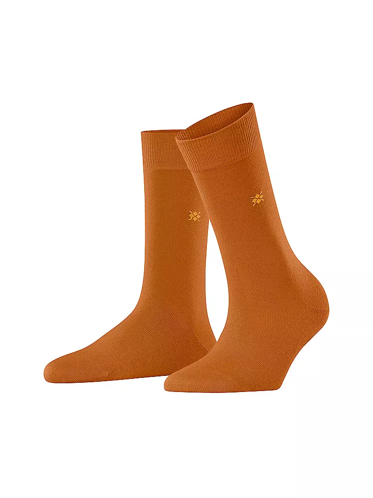 BURLINGTON | Damen Socken BLOOMSBURY 36-41 blush | orange