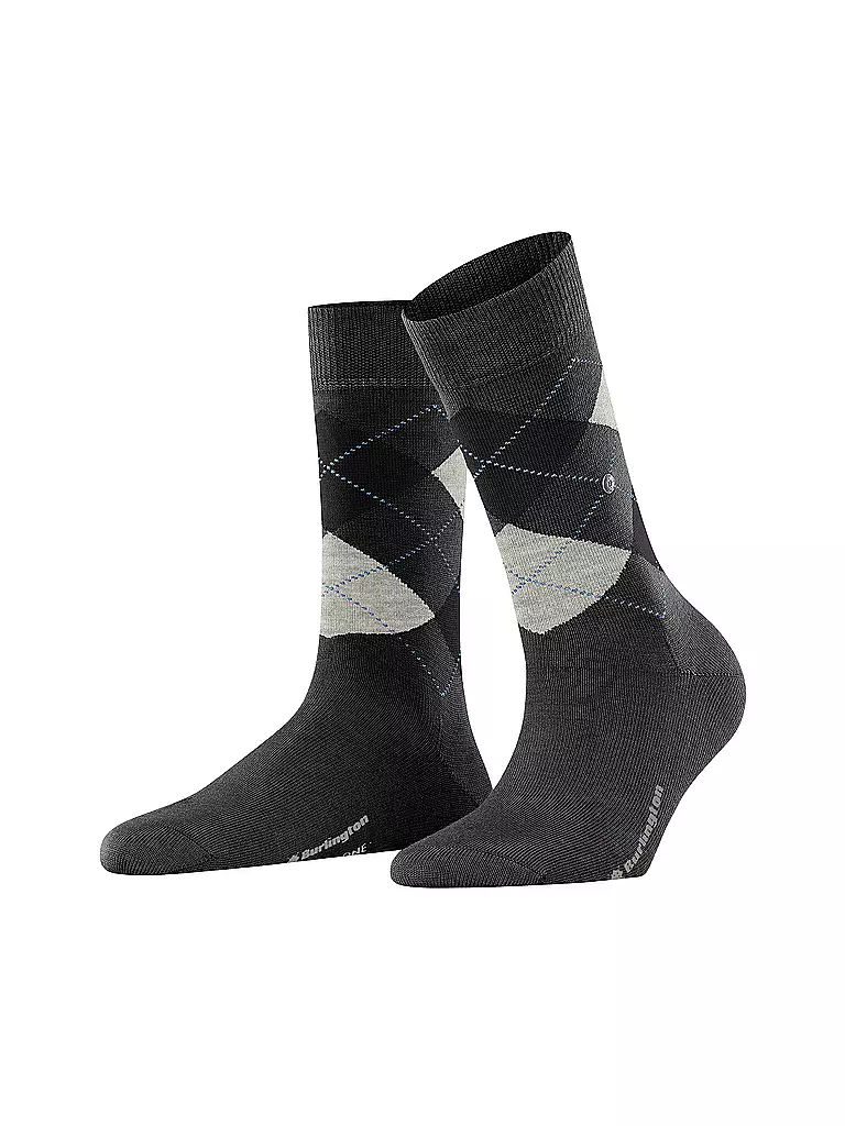 BURLINGTON | Damen Socken MARYLEBONE 36-41 asphalt mel | grau