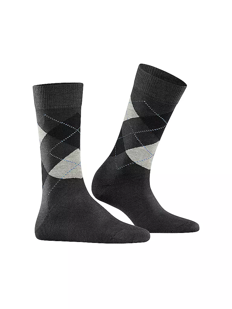 BURLINGTON | Damen Socken MARYLEBONE 36-41 asphalt mel | grau