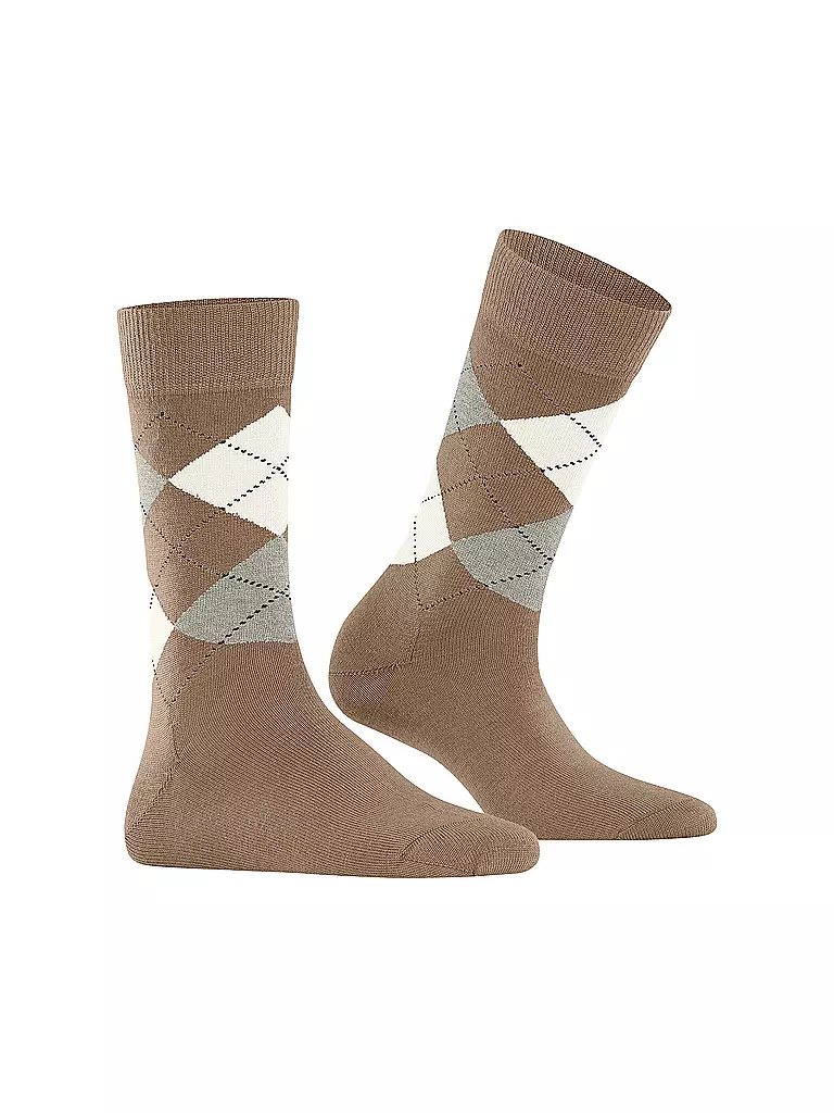 BURLINGTON | Damen Socken MARYLEBONE 36-41 camel | dunkelblau