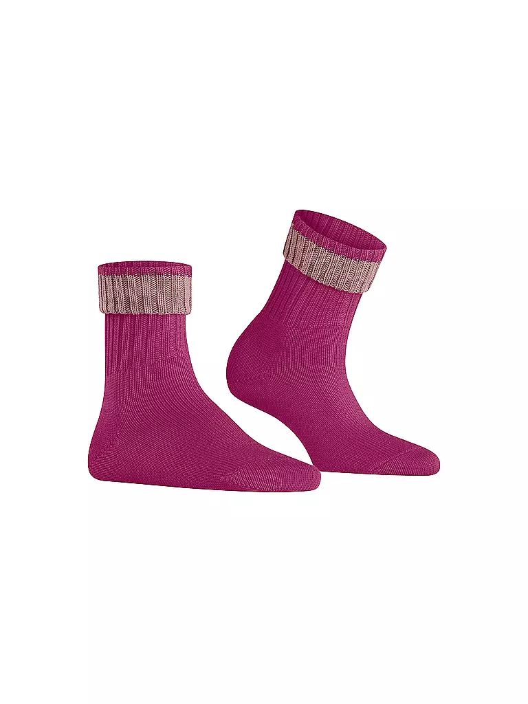 BURLINGTON | Damen Socken PLYMOUTH 36-41 berry | rosa