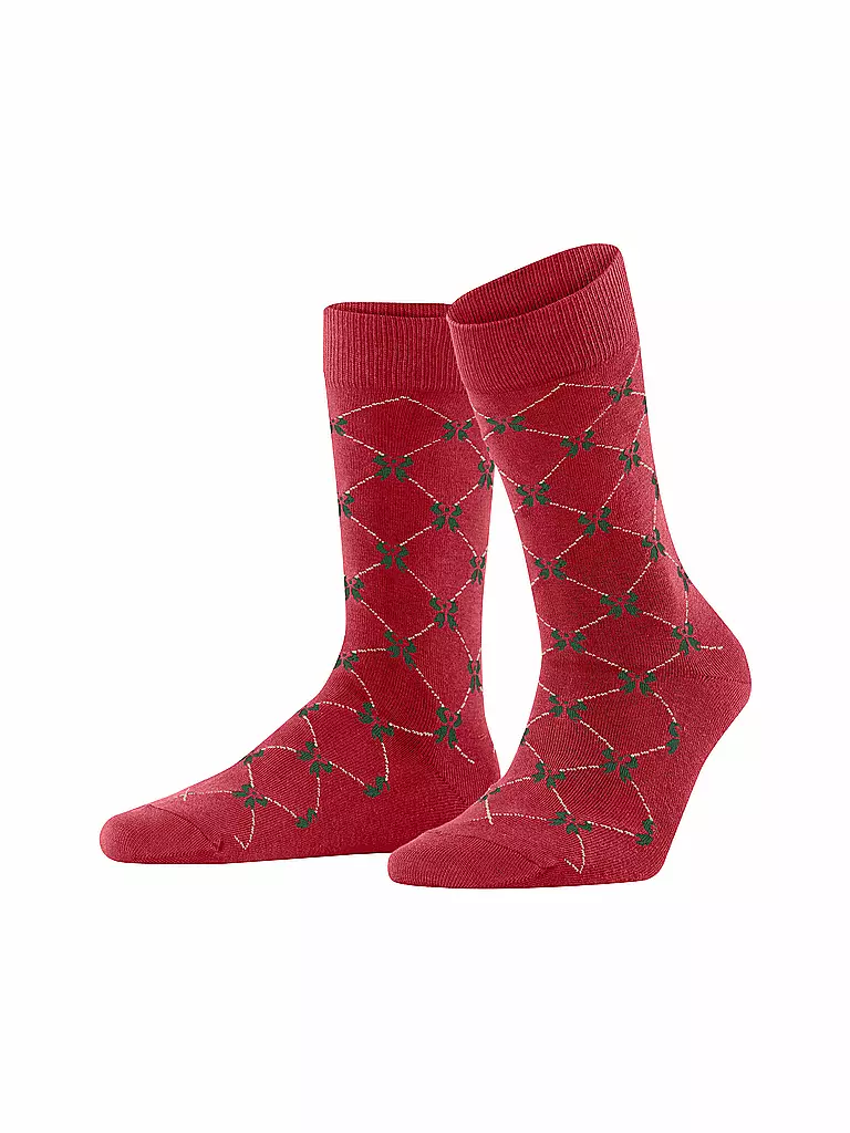 BURLINGTON | Damen Socken SWEET RIBBON 36-41 red pepper | rot