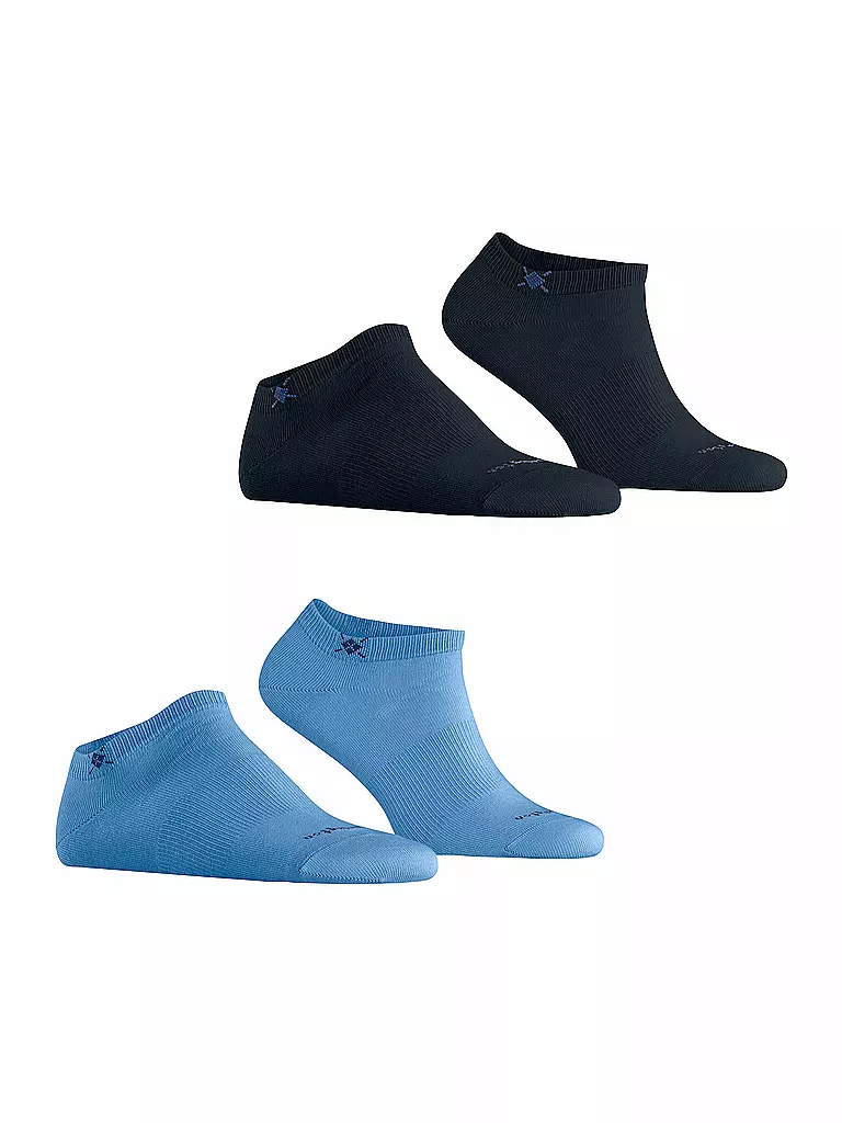 BURLINGTON | Herren Sneaker Socken EVERYDAY 2-er Pkg. 40-46 marina | blau