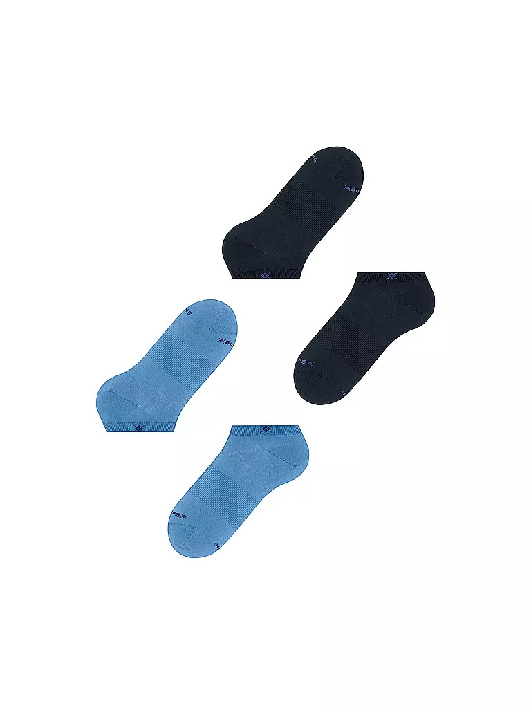 BURLINGTON | Herren Sneaker Socken EVERYDAY 2-er Pkg. 40-46 marina | blau