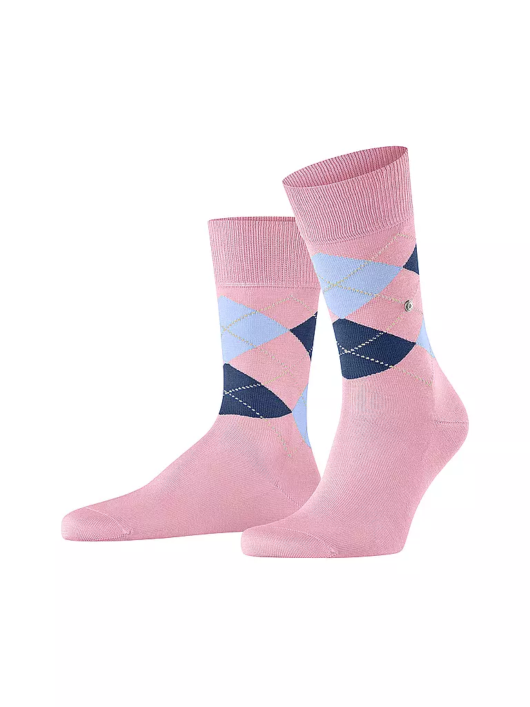 BURLINGTON | Herren Socken 40-46 MANCHESTER rose | rosa