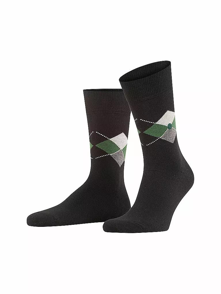 BURLINGTON | Herren Socken 40-46 MULTI KING black  | schwarz