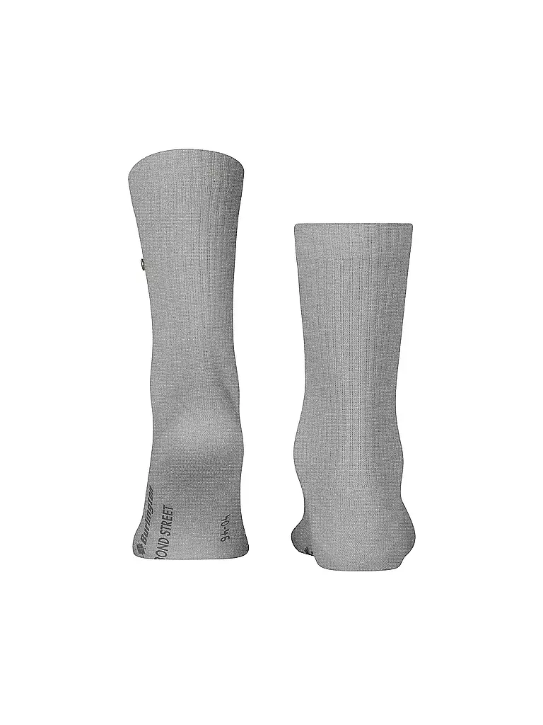 BURLINGTON | Herren Socken BOND STREET 40-46 lt. heather | hellgrau