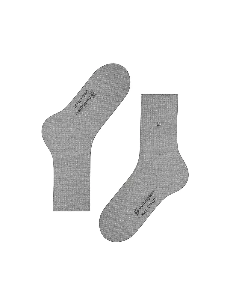 BURLINGTON | Herren Socken BOND STREET 40-46 lt. heather | hellgrau